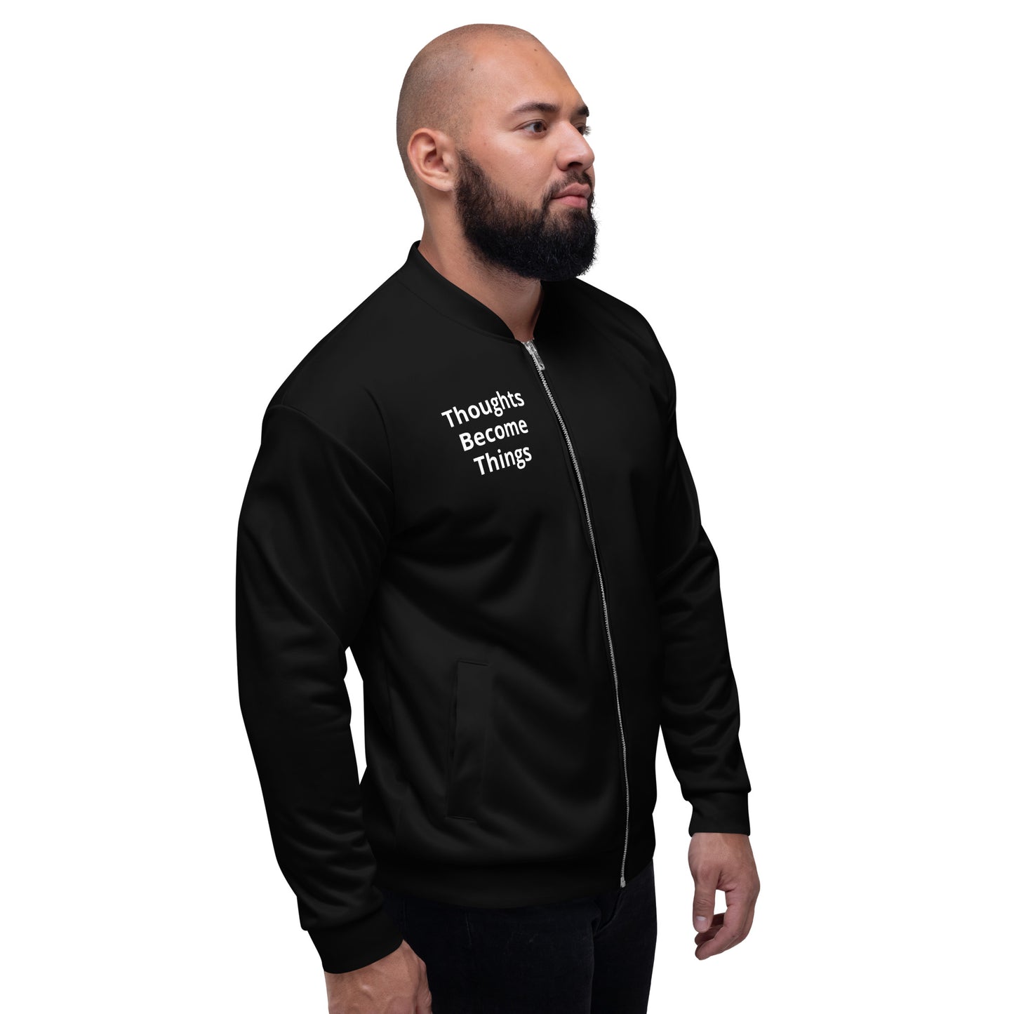 Unisex Bomber Jacket BLK